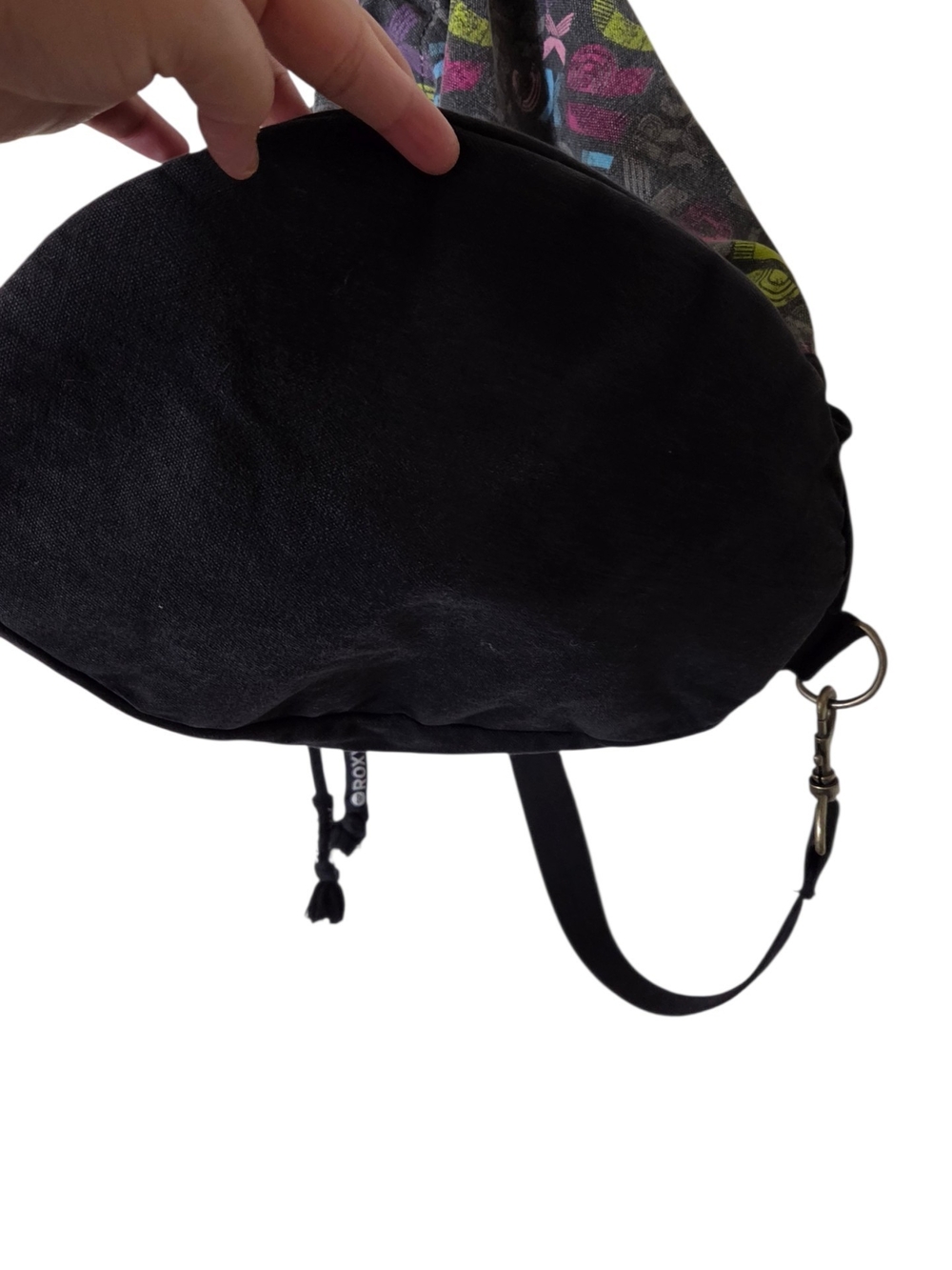 Throwback Y2K Roxy Drawstring Knapsack - Picture 6 of 11